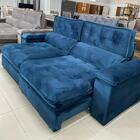 Sofá 4 Lugares 2,50m Retrátil E Reclinável Girona Bom Pastor