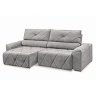 Sofá 4 Lugares 2,50m Retrátil E Reclinável Houston - Coliseu