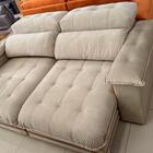 Sofá 4 Lugares 2,50m Retrátil E Reclinável Turim Bom Pastor