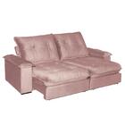 Sofá 4 Lugares 2,50m Retrátil E Reclinável Zyan Bom Pastor