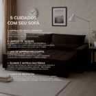 Sofa 4 Lugares 2,60m Retrátil E Reclinável Nepal - Coliseu Ma