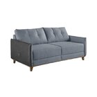 Sofá 4 Lugares 220cm Portugal Estofados Arpaan Cinza