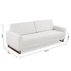 Sofá 4 Lugares 226cm Sirius Herval