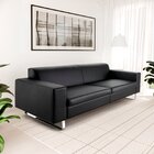 Sofá 4 Lugares 240 Cm Flit Estilo Moderno Courissimo Pés Em A