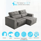 Sofá 4 Lugares 240 Cm Mola Ensacada Retrátil Reclinável D28 V