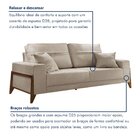 Sofá 4 Lugares 240cm Com Almofadas Milão