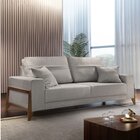 Sofá 4 Lugares 240cm Com Almofadas Milão