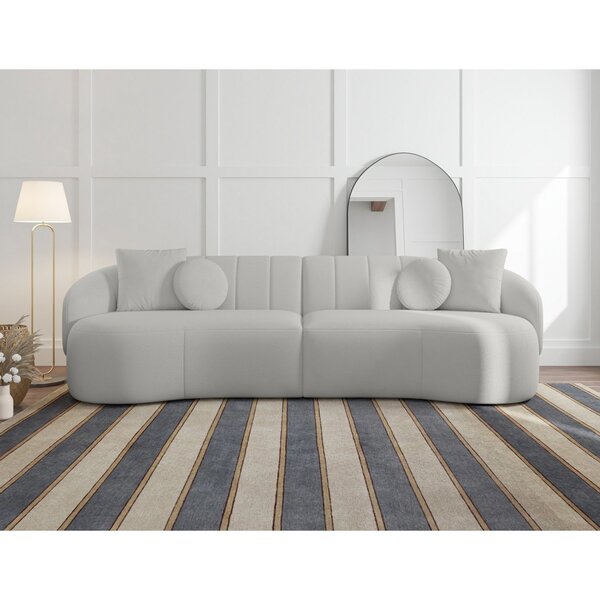 Sofá 4 Lugares 240cm Lua Yescasa Bege