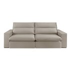Sofá 4 Lugares 250cm Retrátil E Reclinável Free Veludo Bege