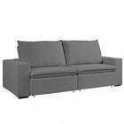 Sofá 4 Lugares 250cm Retrátil Reclinável Boucle Daniela Takei