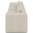 Sofá 4 Lugares 283cm Com Puff Esquerdo Fay Linho Cru Z55 - Mp