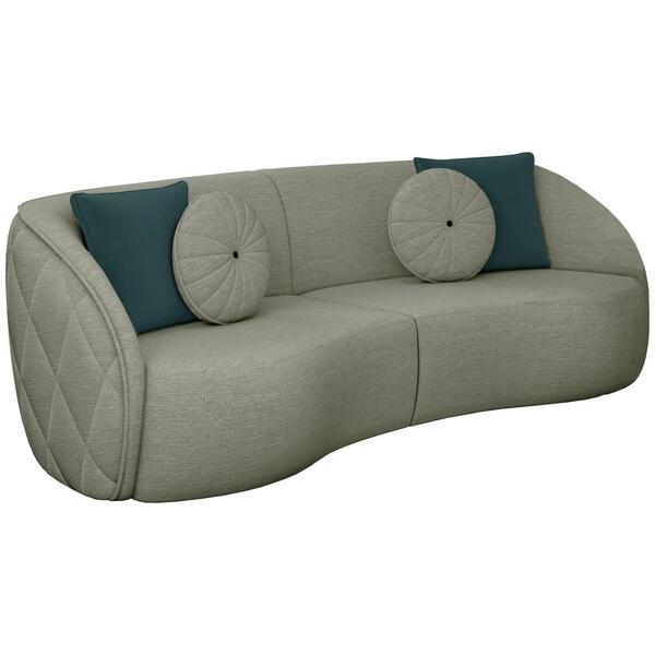 Sofa 4 Lugares 288 Cm Passion Linho Moll