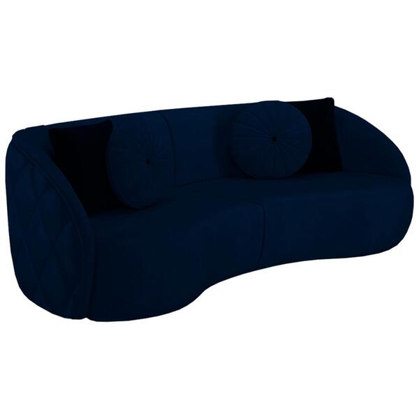 Sofa 4 Lugares 288 Cm Passion Veludo Moll