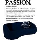 Sofa 4 Lugares 288 Cm Passion Veludo Moll