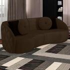 Sofa 4 Lugares 288 Cm Passion Veludo Moll