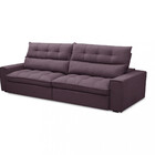 Sofá 4 Lugares 290cm Veludo Bipartido Damman Ferguile