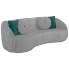 Sofa 4 Lugares 318 Cm Passion Veludo Moll