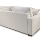 Sofá 4 Lugares Almofada Solta Linho Off White Helô 2,4m