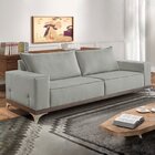 Sofá 4 Lugares Amsterdã  Linho/cinza Claro