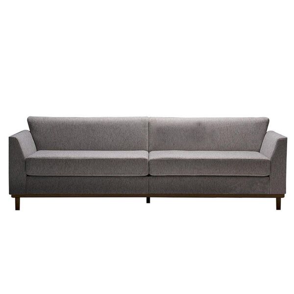 Sofá 4 Lugares Asti 270cm Linho Cinza - Gran Belo