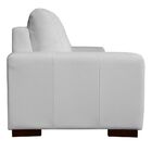 Sofá 4 Lugares Bipartido Sala De Estar Milano 280cm Couro Bra