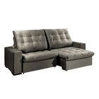 Sofá 4 Lugares Brasil 252cm Capuccino