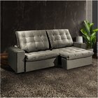 Sofá 4 Lugares Brasil 252cm Capuccino