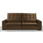 Sofá 4 Lugares Brasil 252cm Marrom