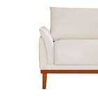 Sofá 4 Lugares Cinder Linho Bege Claro 250 Cm