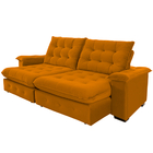 Sofá 4 Lugares Coliseu 2.60m Retrátil E Reclinável Super Pill