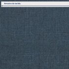 Sofá 4 Lugares Com Almofadas Nápoles  Linho/azul Petroleo