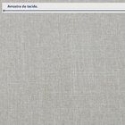 Sofá 4 Lugares Com Almofadas Nápoles  Linho/cinza Claro