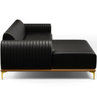 Sofá 4 Lugares Com Chaise Esquerdo Sala Estar Molino 255cm D0