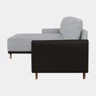 Sofá 4 Lugares Com Chaise Lado Direito 258cm Corino Geribá Ci