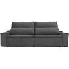 Sofá 4 Lugares Connect 2,50m Retrátil E Reclinável Com Pillow