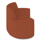 Sofá 4 Lugares Curvo Sala De Estar Living Cancún D02 Linho Te