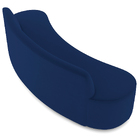 Sofá 4 Lugares Curvo Sala De Estar Living Cancún D02 Veludo A