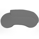 Sofá 4 Lugares Curvo Sala De Estar Living Firenze Direito D02