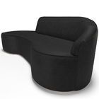 Sofá 4 Lugares Curvo Sala De Estar Living Firenze Direito D02