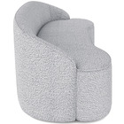 Sofá 4 Lugares Curvo Sala De Estar Living Lótus D02 Bouclê Ci