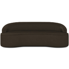 Sofá 4 Lugares Curvo Sala De Estar Living Lótus D02 Corino Ma