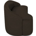 Sofá 4 Lugares Curvo Sala De Estar Living Lótus D02 Corino Ma