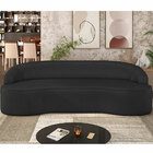 Sofá 4 Lugares Curvo Sala De Estar Living Lótus D02 Corino Pr