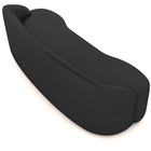 Sofá 4 Lugares Curvo Sala De Estar Living Lótus D02 Corino Pr