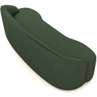 Sofá 4 Lugares Curvo Sala De Estar Living Lótus D02 Couríssim