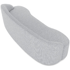 Sofá 4 Lugares Curvo Sala De Estar Living Lótus D02 Linho Cin