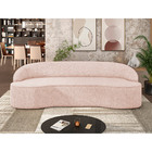 Sofá 4 Lugares Curvo Sala De Estar Living Lótus D02 Linho Ros