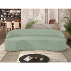 Sofá 4 Lugares Curvo Sala De Estar Living Lótus D02 Linho Ver