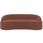 Sofá 4 Lugares Curvo Sala De Estar Living Lótus D02 Veludo Ca