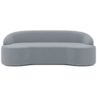 Sofá 4 Lugares Curvo Sala De Estar Living Lótus D02 Veludo Ci